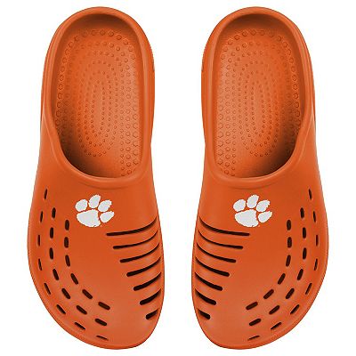 Youth FOCO Orange Clemson Tigers Sunny Day Clogs