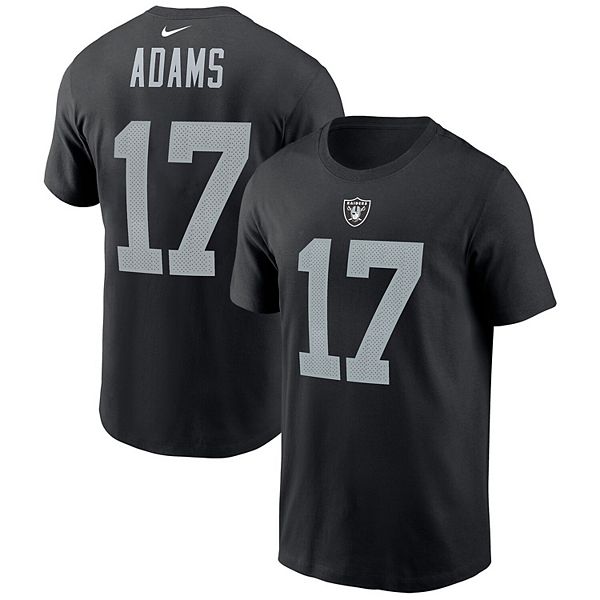 Men's Nike Davante Adams White Las Vegas Raiders Player Name & Number T- Shirt