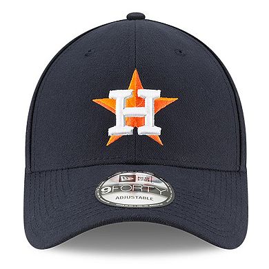 Men's New Era Navy Houston Astros League 9FORTY Adjustable Hat