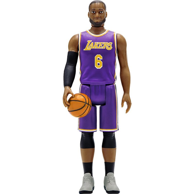 LeBron James Los Angeles Lakers Supersports Player Figure, Purple
