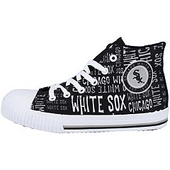 Cincinnati Reds MLB Womens Low Top Repeat Print Canvas Shoes