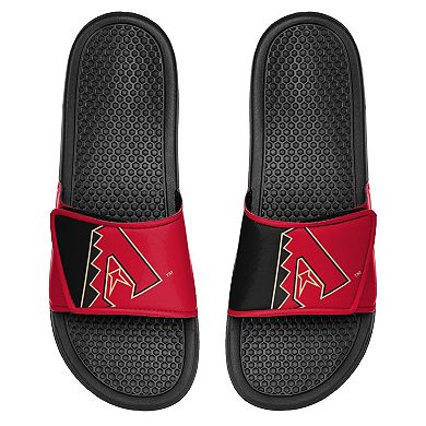 Youth FOCO Arizona Diamondbacks Colorblock Big Logo Legacy Slide Sandals