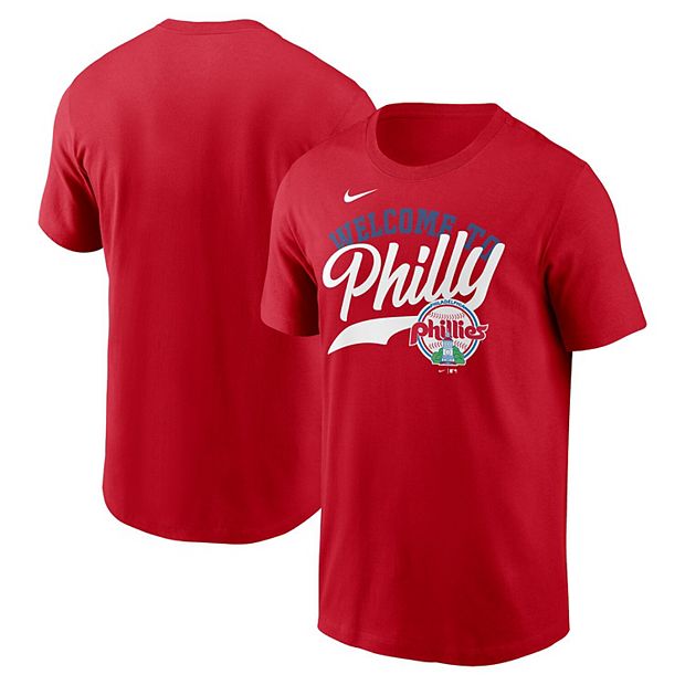 Philadelphia Phillies Nike Women's V Fan T-Shirt - Gray