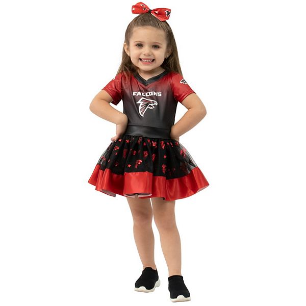 Jerry Leigh Youth Red Atlanta Falcons Game Day Costume