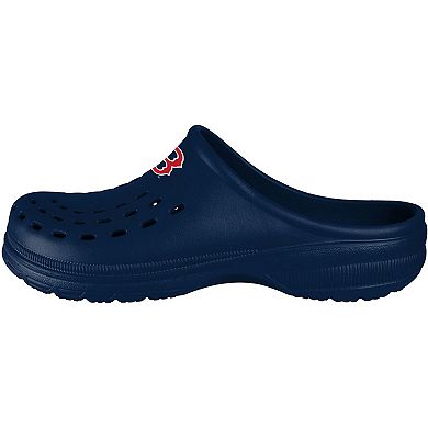 Youth FOCO Navy Boston Red Sox Sunny Day Clogs