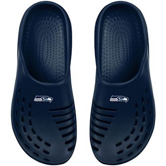 Youth FOCO College Navy Seattle Seahawks Sunny Day Clogs