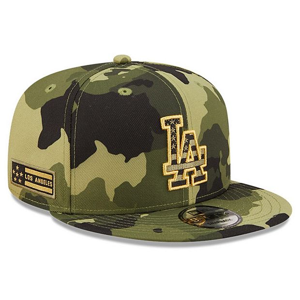 Men's Los Angeles Dodgers New Era Camo 2022 Armed Forces Day