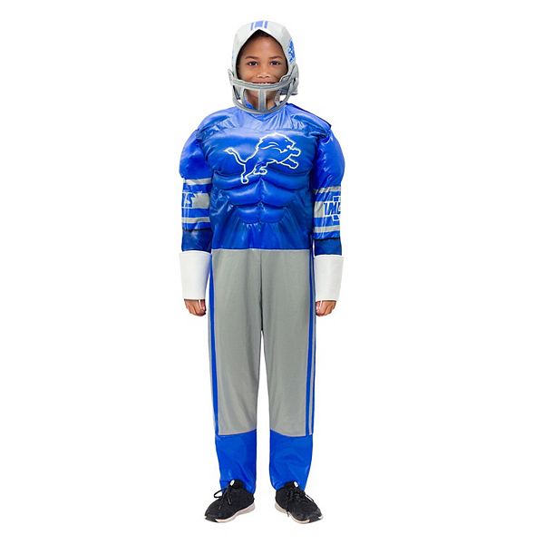 Youth Blue Detroit Lions Game Day Costume