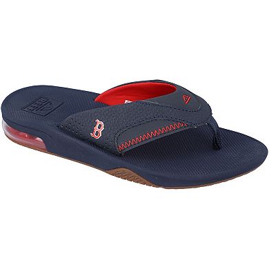 Youth REEF Boston Red Sox Fanning Sandals