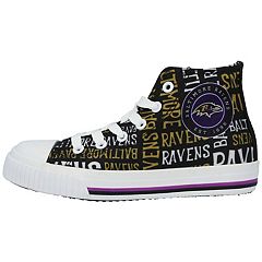 Pittsburgh Steelers FOCO Youth High Top Canvas Shoe