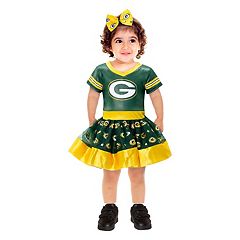 Green Bay Packers Toddler Fan Gear Primary Logo Pullover Hoodie - Green