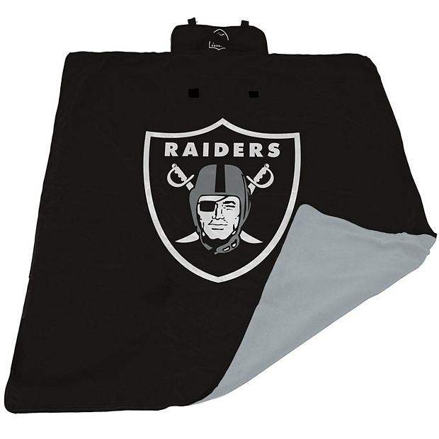 Las Vegas Raiders 60'' x 80'' All-Weather XL Outdoor Blanket - Black