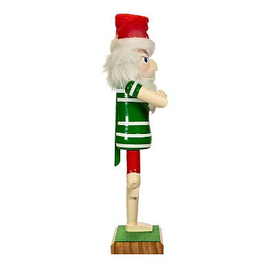 Kurt Adler Yoga Santa Nutcracker Floor Decor