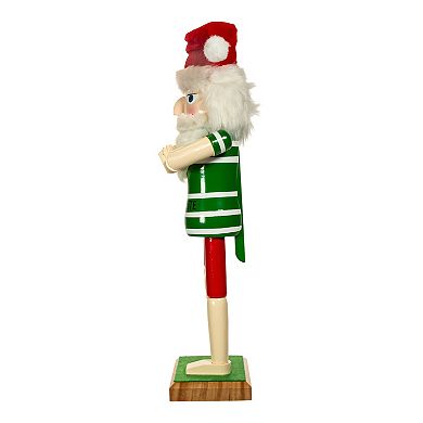 Kurt Adler Yoga Santa Nutcracker Floor Decor
