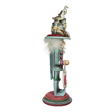 Kurt Adler Hollywood Seagull Coastal Nutcracker Christmas Floor Decor