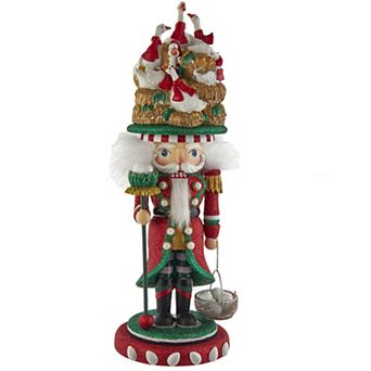 Kurt Adler Hollywood 12 Days Of Christmas Nutcracker Floor Decor