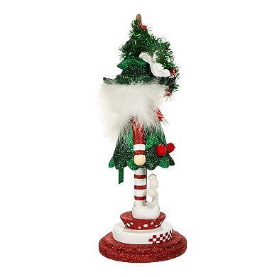 Kurt Adler Hollywood Cats In Tree Hat Nutcracker Christmas Floor Decor