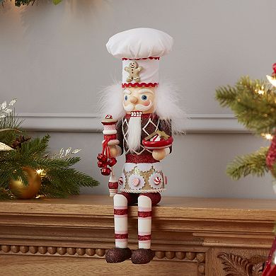 Kurt Adler Hollywood Gingerbread Baker Shelf Sitter Christmas Nutcracker 