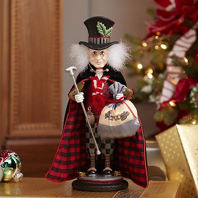 Kurt Adler Hollywood Scrooge Nutcracker Christmas Floor Decor