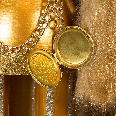 Kurt Adler Hollywood Gold King Nutcracker Christmas Floor Decor