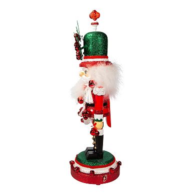 Kurt Adler Hollywood Musical "Jingle Bells" Nutcracker Christmas Floor Decor