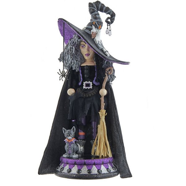 Kurt Adler Hollywood Witch Nutcracker Floor Decor