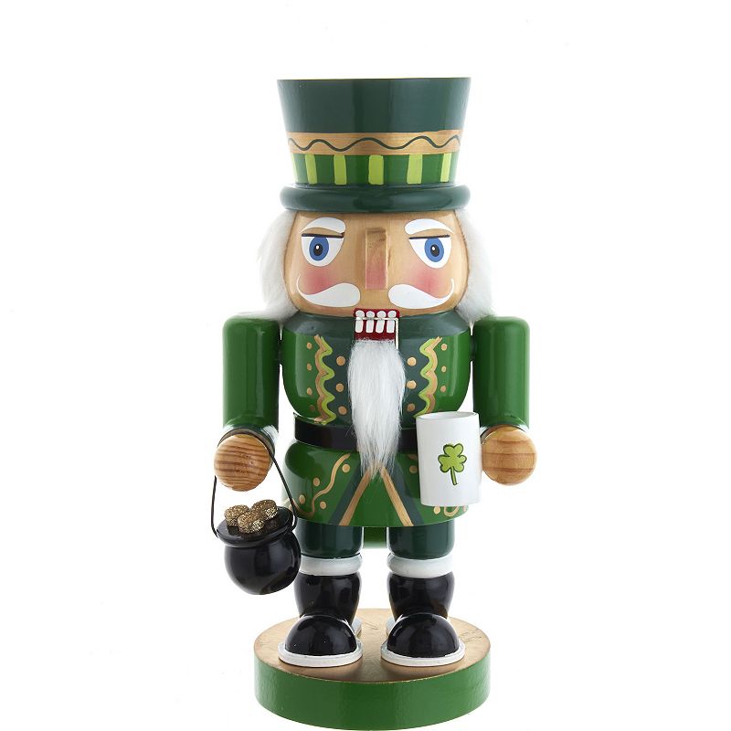 54879117 Irish Nutcracker Christmas Table Decor, Green sku 54879117