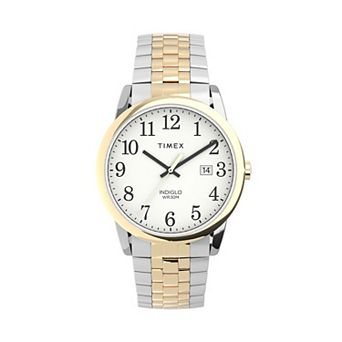 Timex® Men's Easy Reader® Perfect Fit Expansion Band Watch - TW2V40100JT