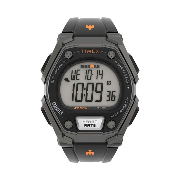 Timex ironman watch with heart best sale rate monitor