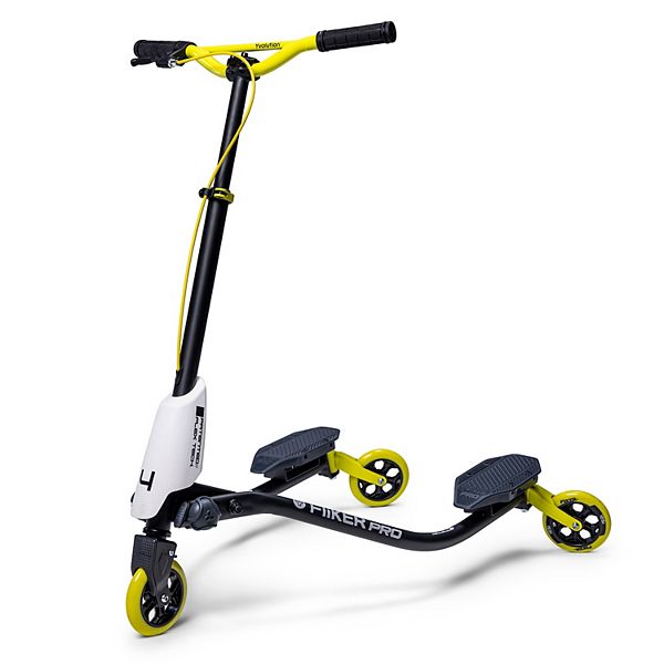 Yvolution Fliker Pro Drift Kick Scooter - Yellow