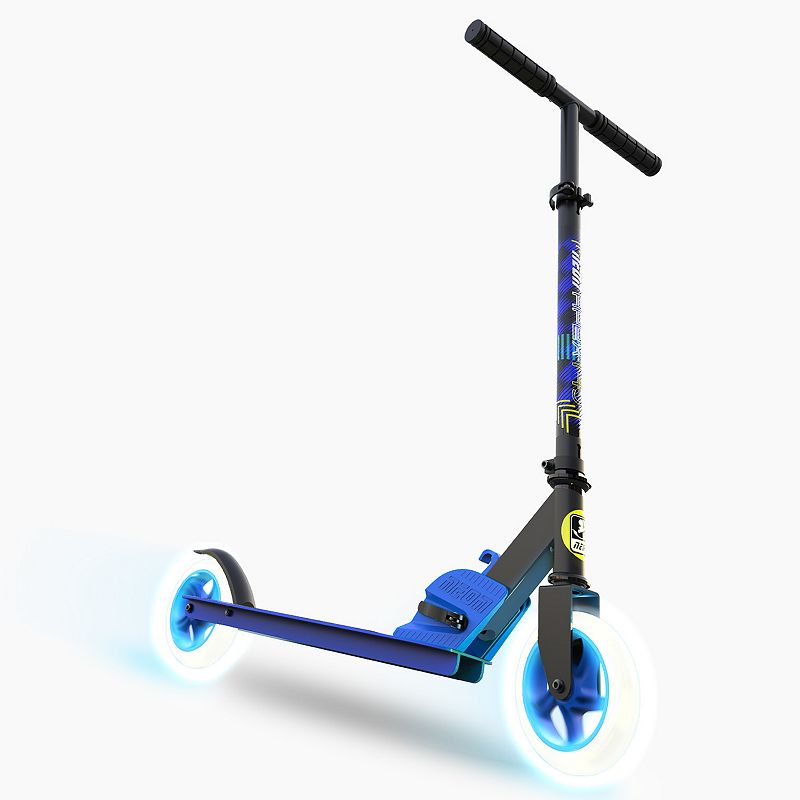 Yvolution Neon Apex LED 145 Scooter, Blue