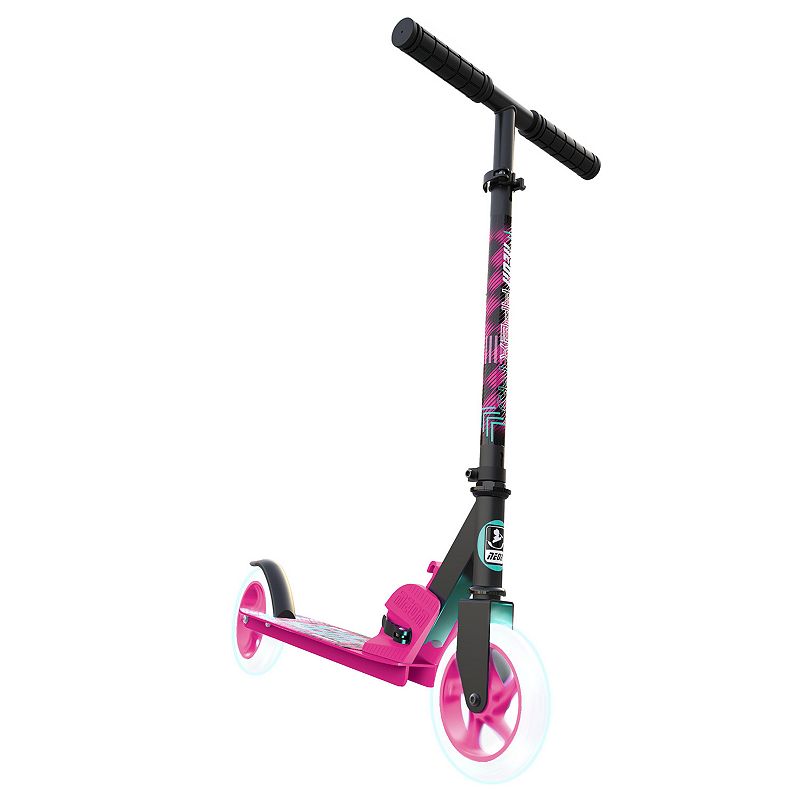 Yvolution Neon Apex LED 145 Scooter, Pink
