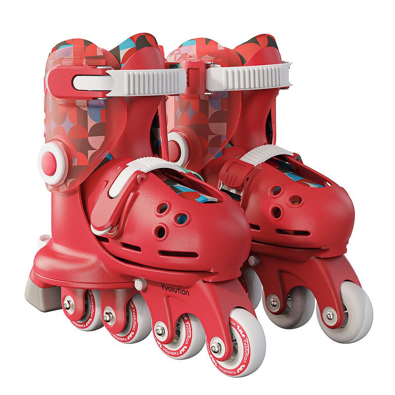 37328609 Yvolution Twista Adjustable Red Skates (Kids Size  sku 37328609