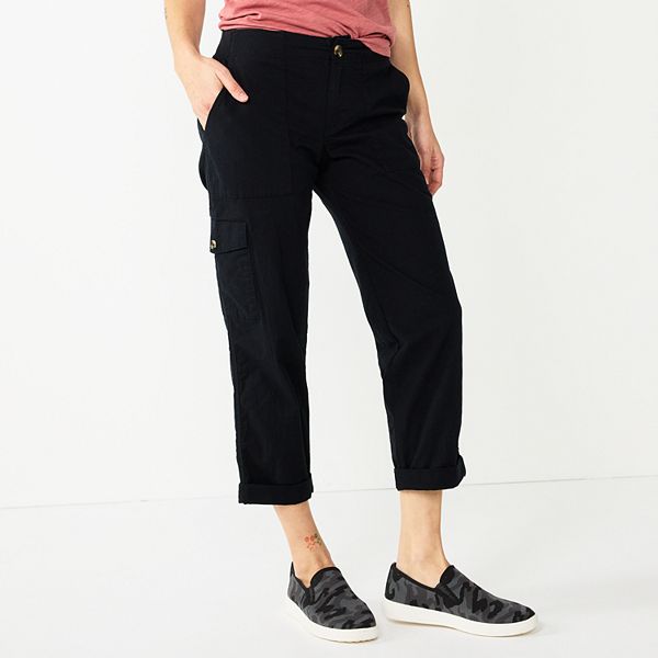 Women's Sonoma Goods For Life® Comfort Waist Utility Capri Pants