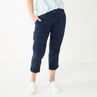 Women's Sonoma Goods For Life® Comfort Waist Utility Capri Pants