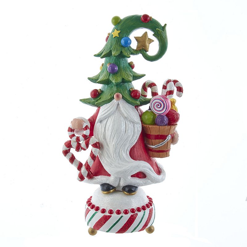 Jolly Jingles Tree Hat Gnome Christmas Table Decor, Multicolor
