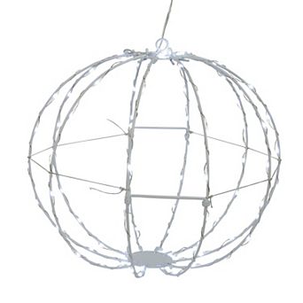 Kurt Adler Superbright White LED Foldable Sphere Christmas Floor Decor