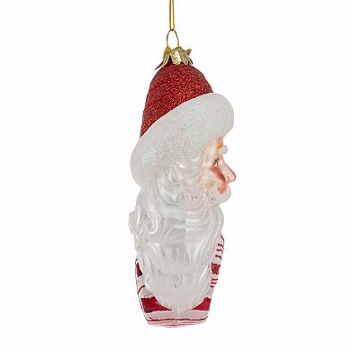 Kurt Adler Bellisimo Santa Candy Wreath Christmas Ornament