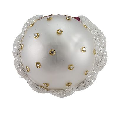 Kurt Adler Bellisimo Snowman & Top Hat Christmas Ornament