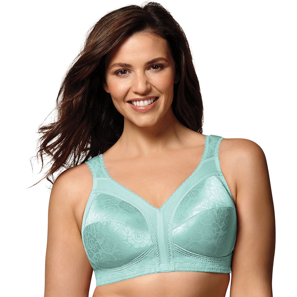 Ilusion Full Figure Wireless Bra - Wide Back & Straps For Comfort And Support