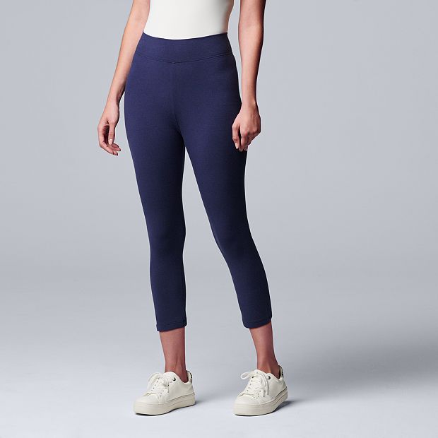 Simply Vera Vera Wang Twill Seamless Leggings