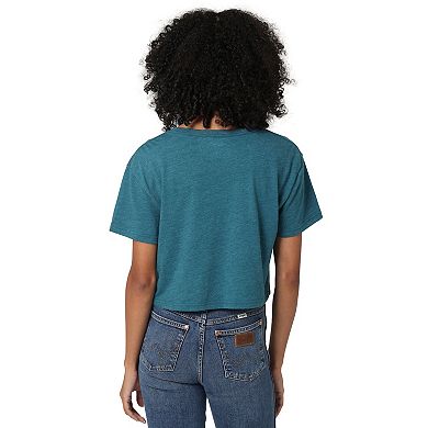 Women's Wrangler Boyfriend Cropped Graphic Tee