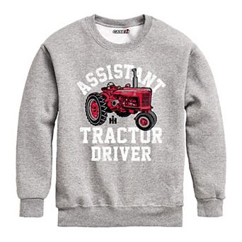 Boys 8-20 Case IH Assistant Driver Crew Fleece Sweatshirt