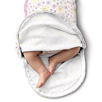 Girls SwaddleMe® 2 Pack Luxe Whisper Quiet "You Are My Sunshine" Swaddle - Small/Medium