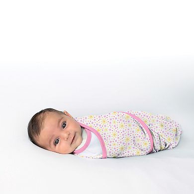 Girls SwaddleMe® 2 Pack Luxe Whisper Quiet "You Are My Sunshine" Swaddle - Small/Medium