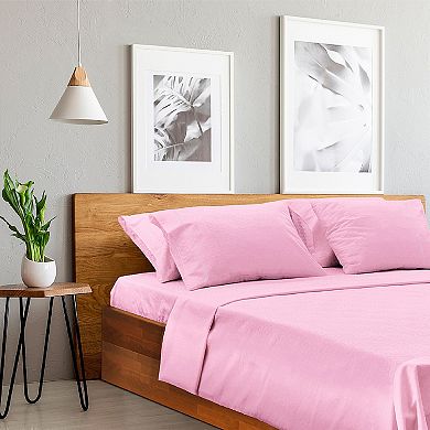 Luxclub's Premium Bed Sheet Set - Silky Soft, Deep Pockets 18", Eco-friendly, Wrinkle-free