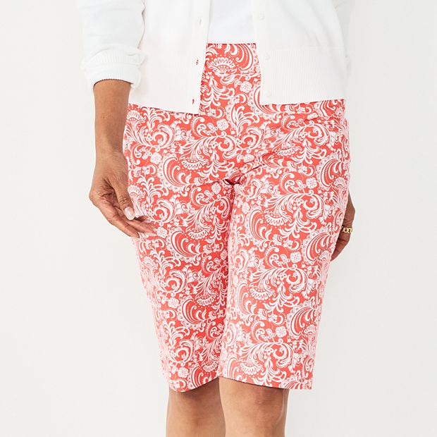 Croft and barrow stretch shorts clearance