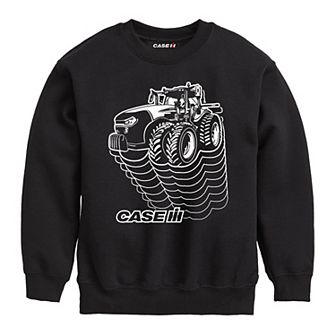 Boys 8-20 Case IH Retro Tractor Fleece
