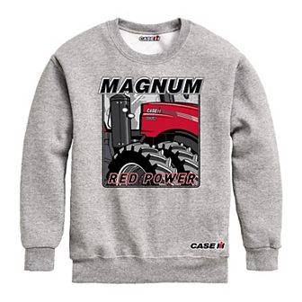 Boys 8-20 Case IH Magnum Red Power Fleece