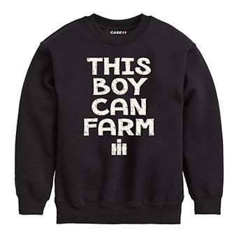 Boys 8-20 Case IH This Boy Can Farm Fleece